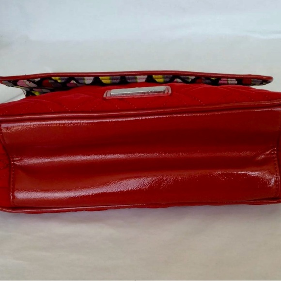 Vera Bradley Microfiber Quilted Pattern Crossbody Purse,
Tango Red, EUC - Picture 4 of 6